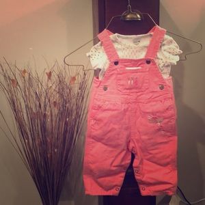 Onesie and overalls